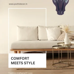 Double axe wall hanging displayed on wall as royal home decor by POZHI Decor